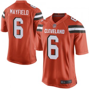 Details about   Cleveland Browns Jersey Baker Mayfield #6 Youth Performance Fashion 