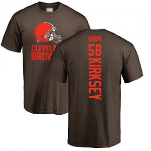 Christian Kirksey Brown Backer - #58 Football Cleveland Browns T-Shirt