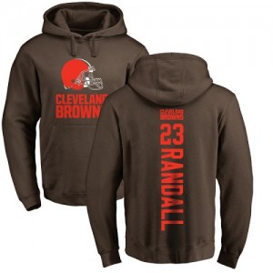 Damarious Randall Brown Backer - #23 Football Cleveland Browns Pullover Hoodie