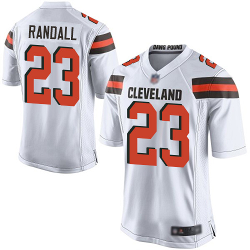 Game Men's Damarious Randall White Road Jersey - #23 Football Cleveland Browns