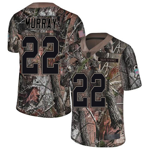 Limited Men's Eric Murray Camo Jersey - #22 Football Cleveland Browns Rush Realtree